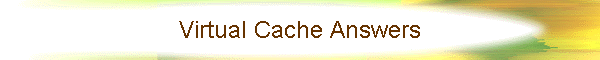 Virtual Cache Answers