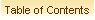 Table of Contents