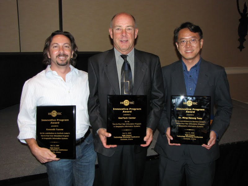 GeoTech Center receive HI-TEC Award