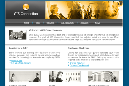 GIS Connection website