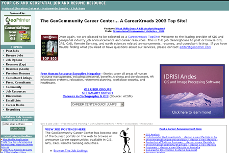 GIS Jobs & Careers website