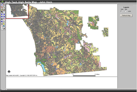 San Diego soils map viewer