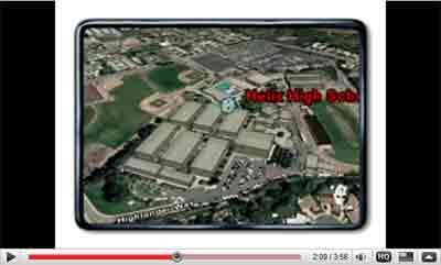 Video of Google Earth tour from Lemon Grove to Helix High School